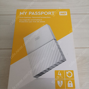 WD PASSPORT 외장하드 4TB