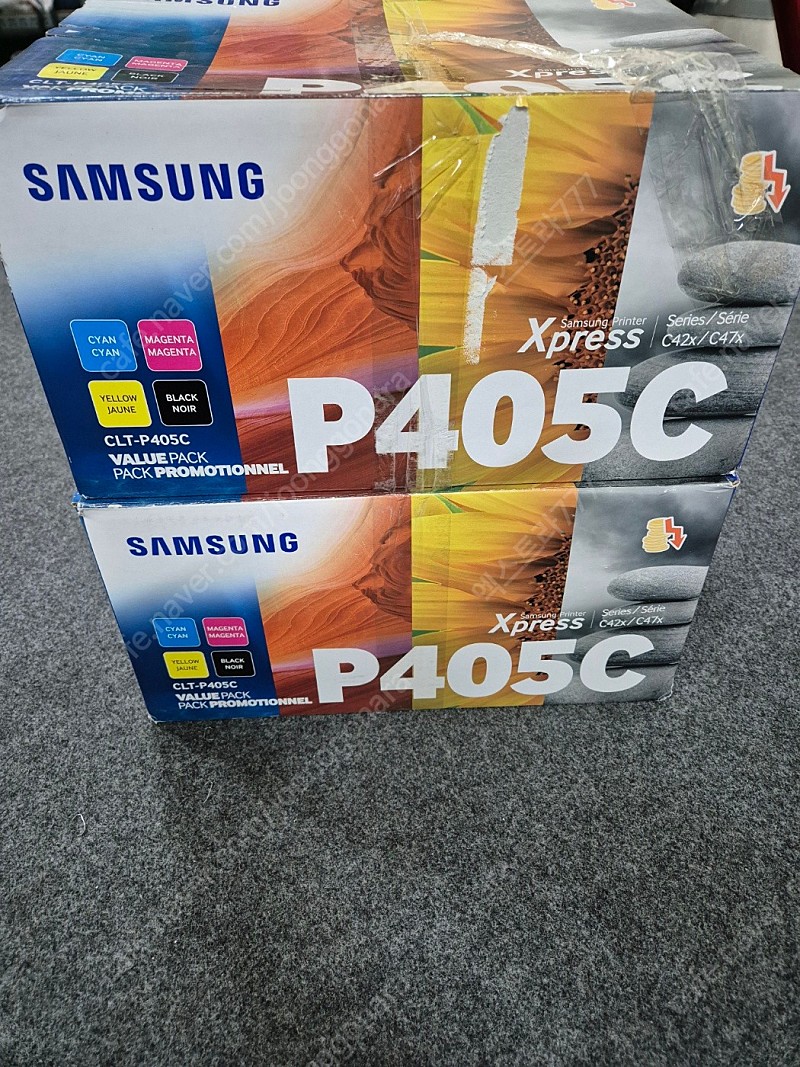 삼성 프린터 토너 p405c 세트 (CLT-K405S , CLT-M405S, CLT-C405S, CLT-Y405S )