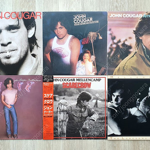 (LP 판매) 루츠락 - 존 쿠거 멜렌캠프 (John Cougar Mellencamp) 80년대 대표 음반 6장 일괄판매