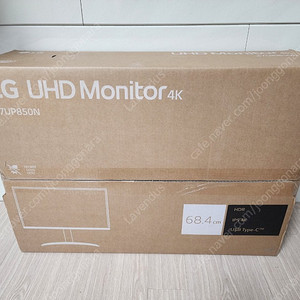 LG 27인치 UHD 4K 모니터 27UP850N (미개봉 새제품)