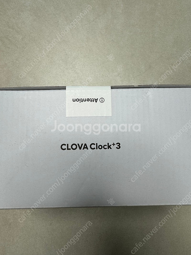 Clova clock 3세대 (클로바 클락) 미개봉 새...--0