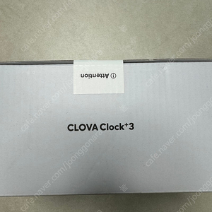 Clova clock 3세대 (클로바 클락) 미개봉 새제품