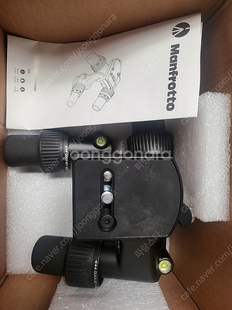 Manfrotto 3축 조정 Geared Head 40...--1
