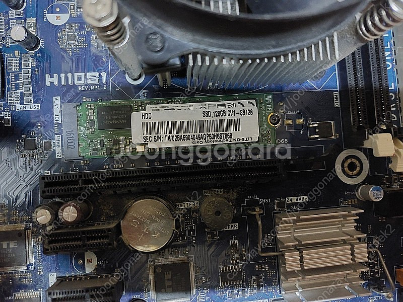 i5-6500 +메인보드 + ssd128g+ddr3램 ...--0