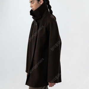 LE17SEPTEMBRE RAGLAN SLEEVES HALF COAT