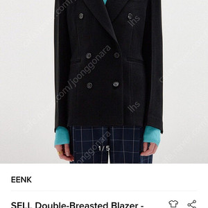 잉크 EENK SELL Double-Breasted Blazer