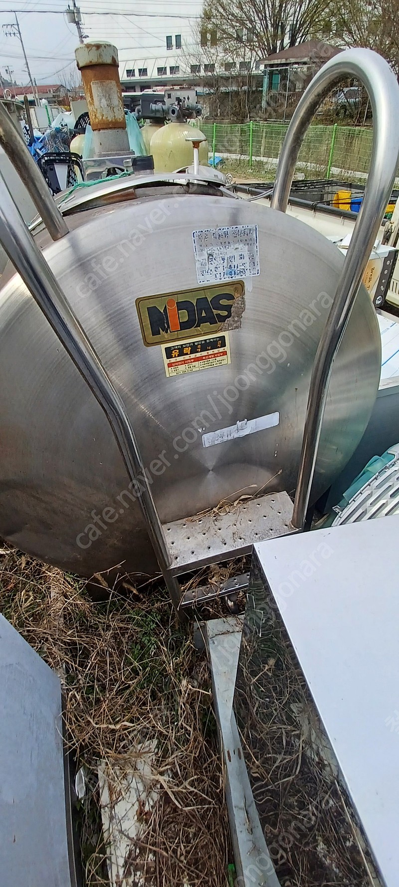 우유 원유 냉각기 스텐탱크 스텐교반기