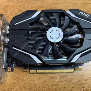 MSI GTX 1050 2G OC 팝니다.