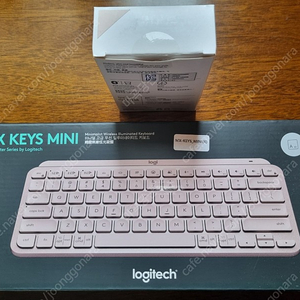 새상품) 로지텍 MX KEYS MINI 한글정품 (핑크) 키보드