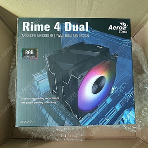 [미개봉 새제품] AEROCOOL RIME 4 DUAL CPU 쿨러 팝니다.