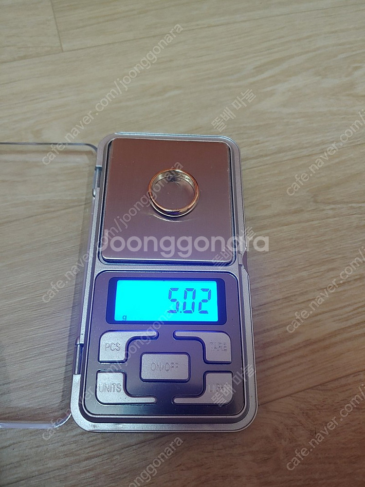14k 반지(옐로골드)--2