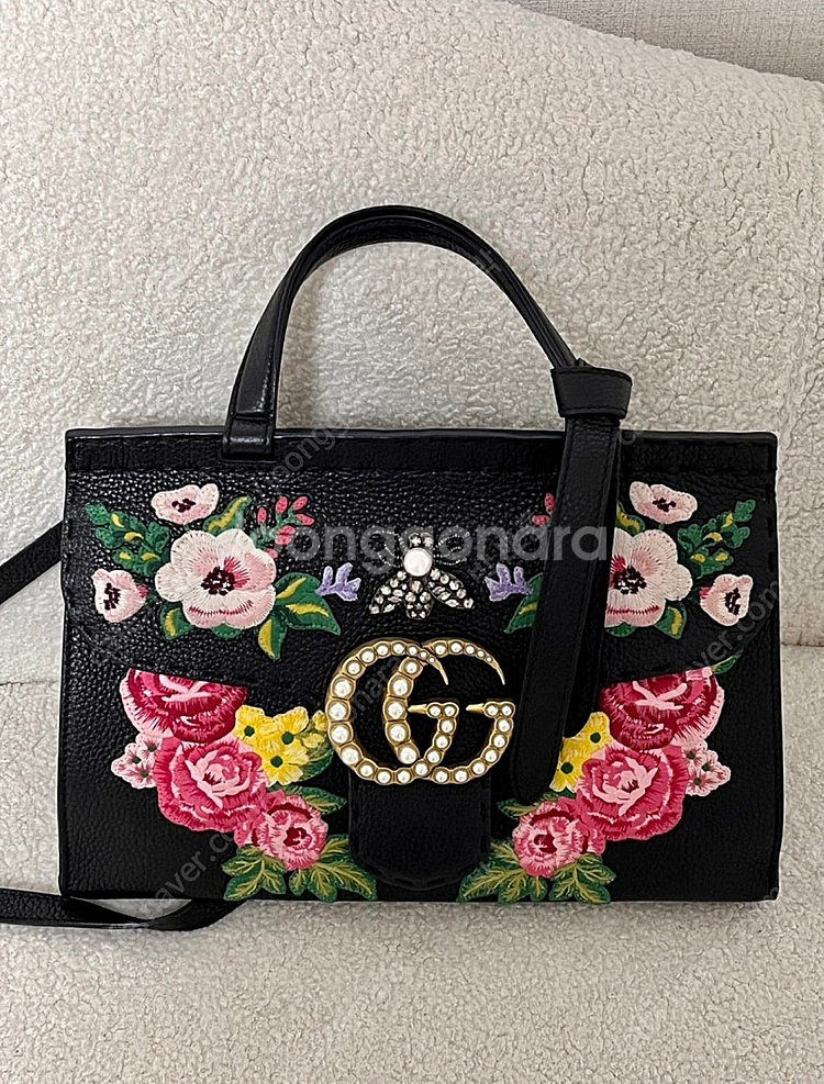 구찌 한정판 리미티드 에디션 마몬트 도트백--0