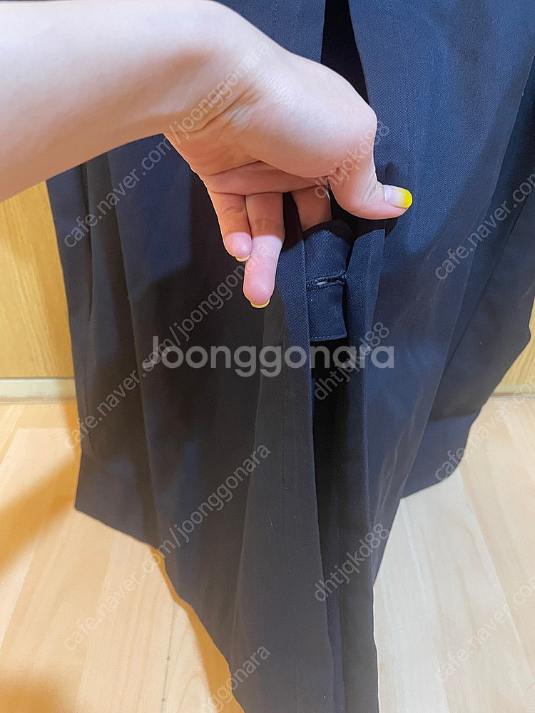 가격후려 버버리네이비 더블트렌치 상태a급 여자 66까지--6