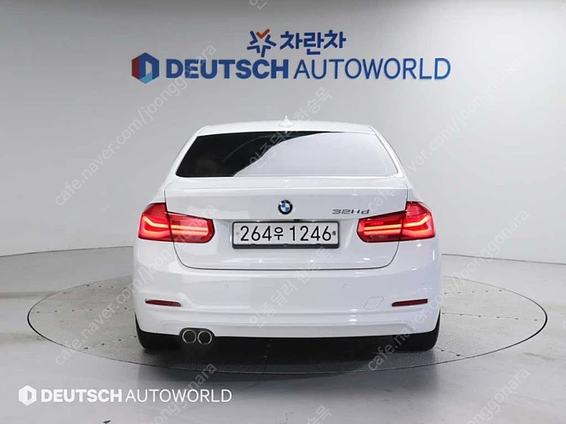 BMW3시리즈 (F30) 320d중고차 할부 리스 카드 전액할부 가능합니다 이미지