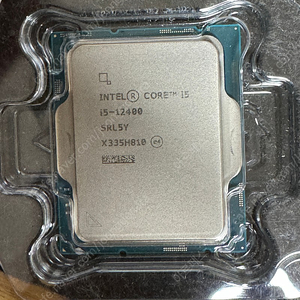 인텔 정품 cpu i5 12400