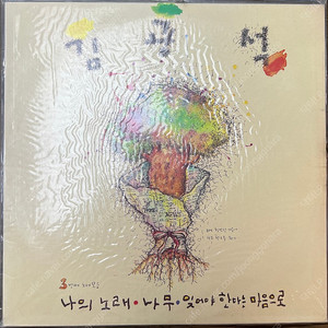 김광석3집 LP음반 미개봉 판매