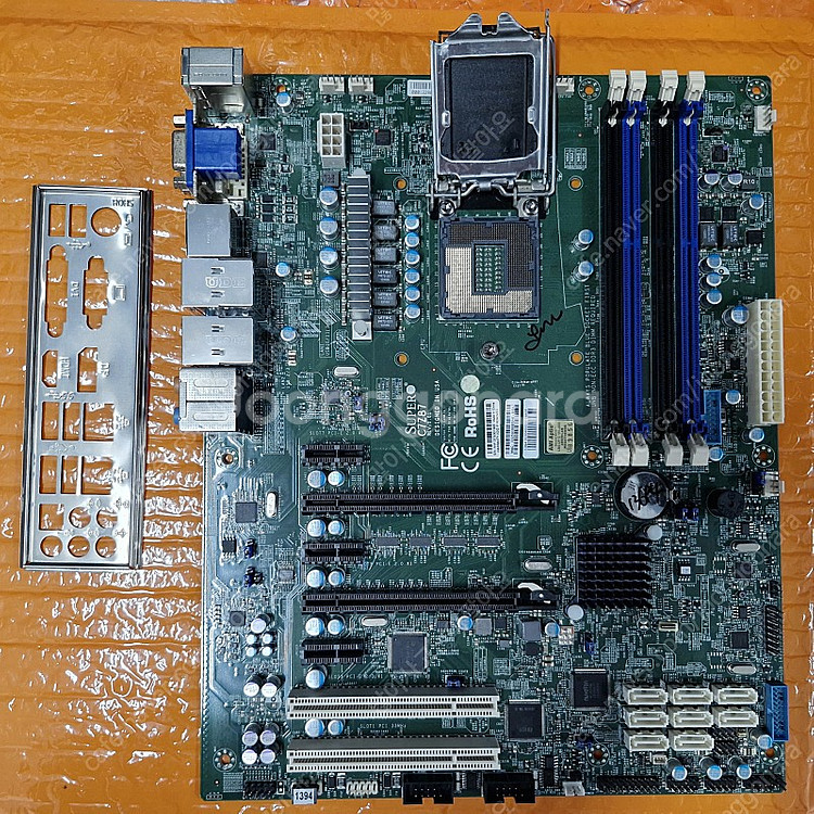 Supermicro C7Z87 백패널포함 2만 착불3천--0