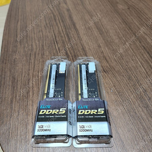 팀그룹 DDR5 16g 5200hz 2개