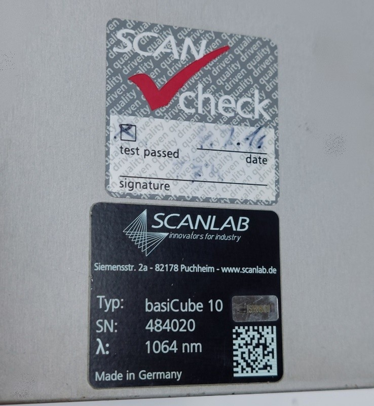 SCANLAB basiCube 10 λ Galvanometer Scanner Laser Scanner Head 검류... 이미지