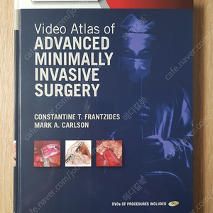 [의학도서,의학서적] Video Atlas of Advanced Minimally Invasive Surgery(외과 책)판매합니다.