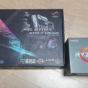 라이젠 1600+b350보드 (RYZEN160+ ASUS STRIX b350 f-gaming M/B)