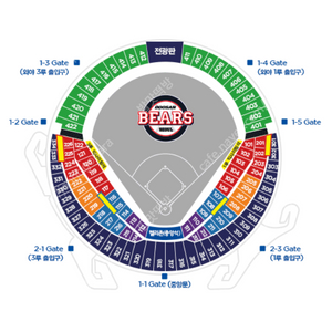 4월 11일 한화 두산 잠실야구장 3루 네이비석 329블럭 정가 양도합니다.