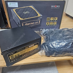 마이크로닉스 ASTRO GD 550W 80PLUS GOLD 골드 풀모듈러