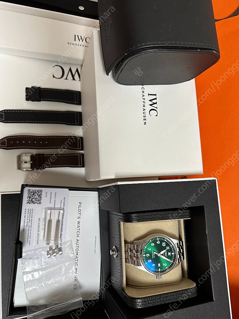 IWC 마크 20 (녹판 브슬)