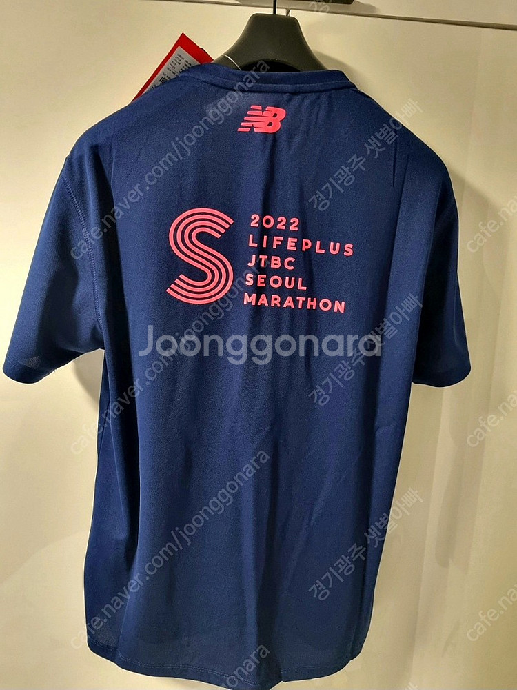 2022 뉴발란스 JTBC 마라톤 반팔 티셔츠--1