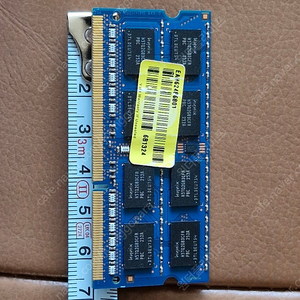 4gb 2rx8 pc3 12800s-11-12-f3 하이닉스 노트북메모리