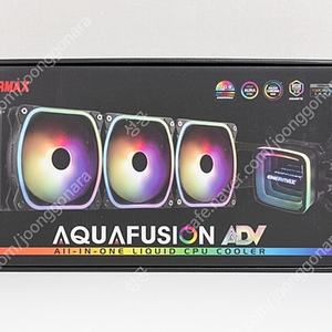 3열 수냉쿨러 에너맥스 AQUAFUSION ADV 360 ARGB