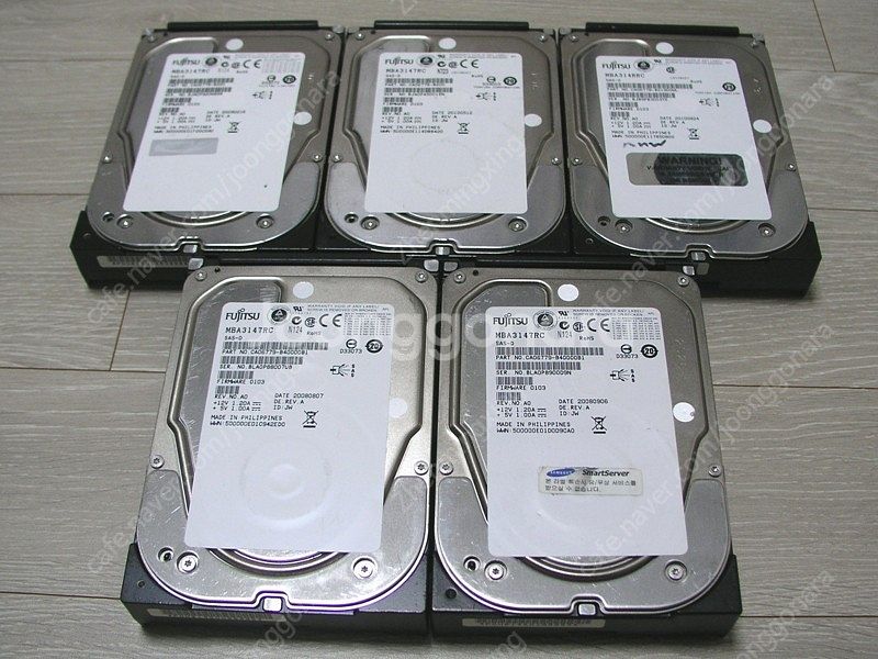 SAS 3.5" 147GB 하드디스크 후지쯔 MBA31...--0
