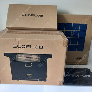 에코플로우 델타2+160w태양광 패널+전용가방 (캠핑)