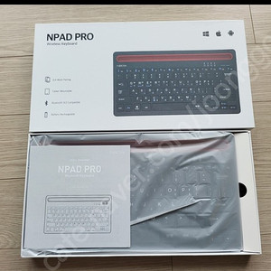 NPAD PRO 무선 블루투스 키보드 새것 팝니다.