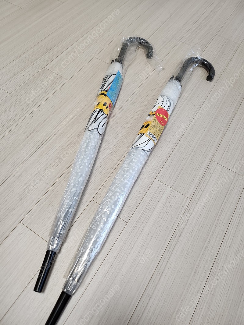 [미개봉]위글위글 투명 우산 2개