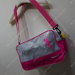 택포 수영 가방 사각 크로스백 부드럽고 튼튼함 핑크 새제품