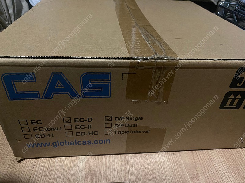 cas 카스 ec-15d(15kg) 제과제빵 다용도 정밀 전자저울(미개봉)