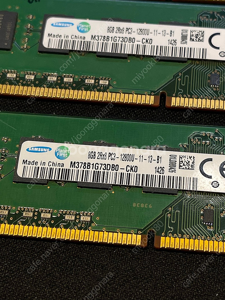 삼성 8GB 2Rx8 PC3-12800U 램 판매--1