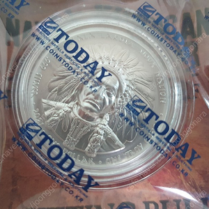 수집형 은화 / Sitting Bull & Buffalo Ultra High Relief 1oz proof silver coin