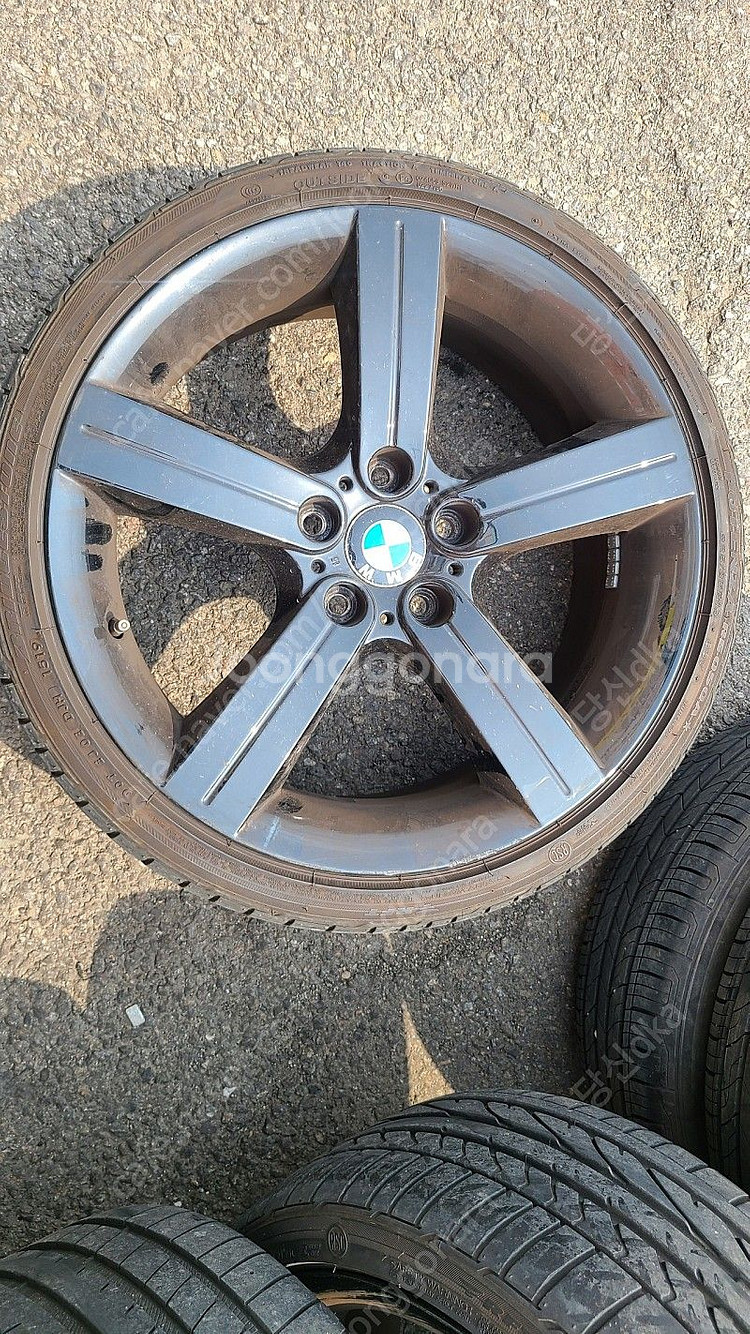 bmw e90 320d 블화 199m 19인치 정품휠+...--0