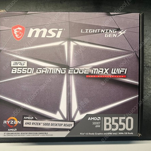 MSI B550i gaming edge max wifi