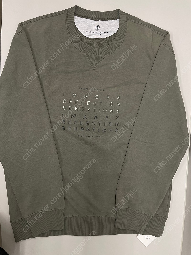[판매중] 브루넬로 쿠치넬리 남자 맨투맨 스웻셔츠 티셔츠 (새상품)