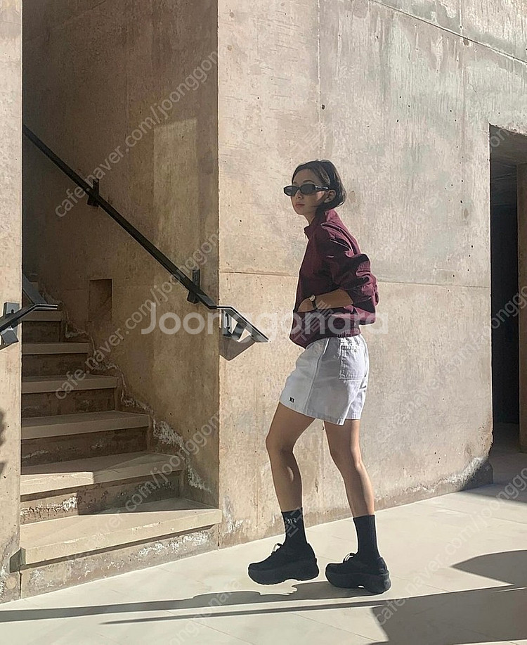 파르벵 숏 자켓 버건디 farven WASHED SHORT JACKET BURGUND--2