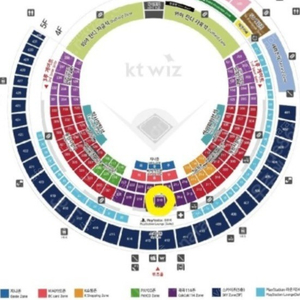 4월12일,14일 KT vs SSG 3루 응원지정석 정가 양도합니다.