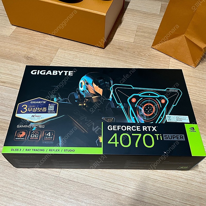 기가바이트 4070ti super gaming oc 판매합니다.