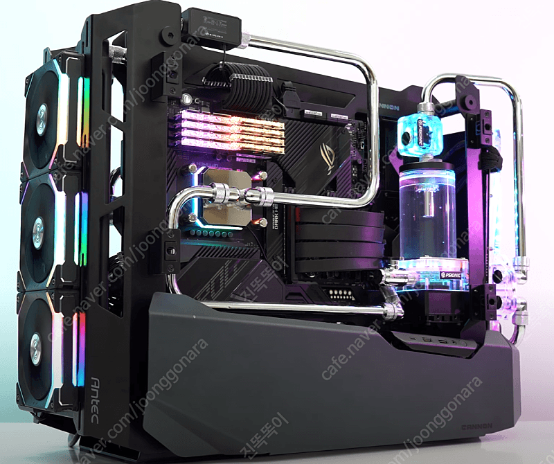 안텍캐논 고성능 커스텀수냉 PC (5800X3D + RTX3090Ti)