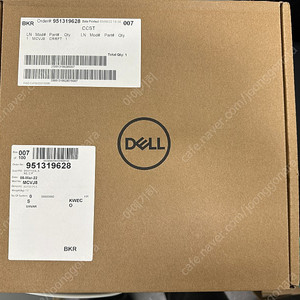 DELL WD19TBS 델 썬더볼트 도킹스테이션 미개봉 상품 판매합니다.