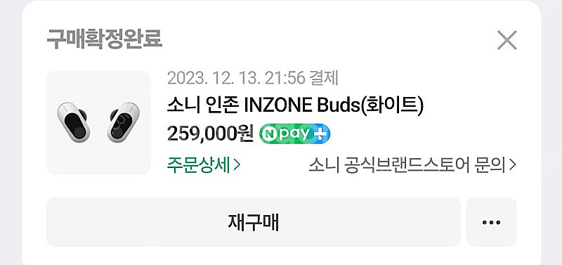 소니 인존 버즈--0
