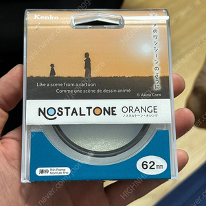 겐코 노스텔톤(notaltone) 62mm 필터(오렌지,블루)