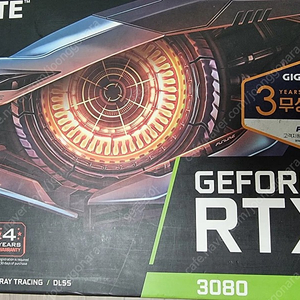 기가바이트 지포스 rtx 3080 gaming oc 10g 그래픽카드 팝니다.